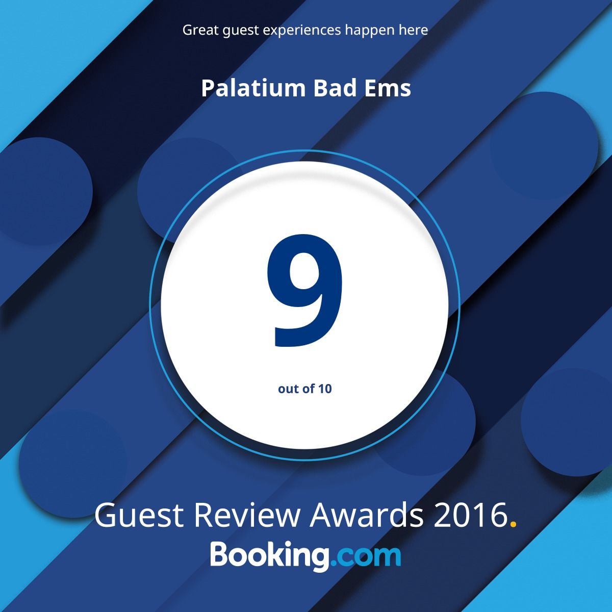 Award booking.com 2016