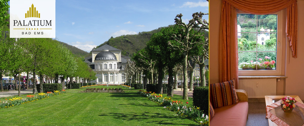 Kurpark Bad Ems und Racellus